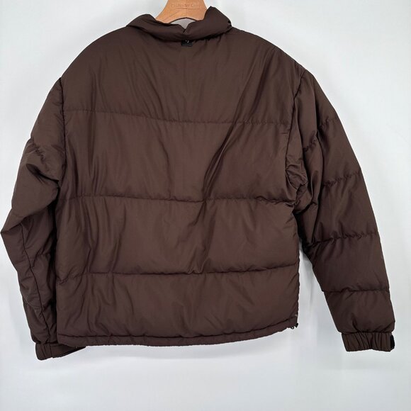 Brown Browning Womens Puffer Jacket goose down  Size Medium pockets - Picture 8 of 10